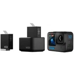 Gopro Dual Battery Charger And 2X Enduro Li-ion For HERO12/11/10/9 Black. Fixed Price $83.25.