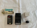 Lot Of 4 Vtg Camcorder Video Light Kit Hot Shoe Sakar BP65 Battery 572SB Bulb. Fixed Price $60.00.