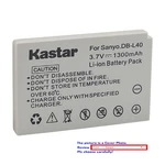 Kastar Replacement Battery Pack For Sanyo DB-L40AU DBL40 Camera. Fixed Price $11.99.