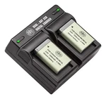 Bm Premium Battery (2-PACK) And Dual Charger For Canon NB-13L. Fixed Price $42.99.