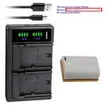 Kastar Battery LTD2 Usb Charger For Canon LP-E6N & BG-E6 BG-E9 BG-E11 Grip. Fixed Price $9.99.