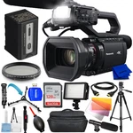 Panasonic HC-X2100 Uhd 4K 3G-SDI/HDMI Pro Camcorder With 24X Zoom 12PC Bundle. Fixed Price $2063.99.