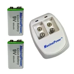 Refuelergy 9V Li-ion Rechargeable Batteries (2PC) And Smart Battery Charger. Fixed Price $26.88.