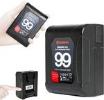 Moman Mount V-lock Battery 99WH 15A Power Bank For Cameras Monitor Led Light. Fixed Price $119.99.