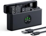 K&f Concept Pack Battery Charger Set For Dji Osmo 360 Action 6/5/4/3 2100MAH. Fixed Price $59.99.