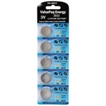 Dantona VAL-2032-5 Valuepaq Energy Lithium Coin Cell Batteries, Pk. Fixed Price $20.15.