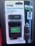 Vivitar Rapid Travel Battery Charger For Fuji Np 85 / QC-405 Euro Adapt New. Fixed Price $12.49.