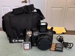 Canon Powershot SX20 Is 12.1MP 20X Zoom Digital Camera - Flip Lcd Nr Mint. Fixed Price $129.99.