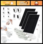Solar Panel Charger For Ring Stick Up Cam/pro & Spotlight Plus/pro - 3 Pack. Fixed Price $65.99.