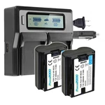 POWER2000 2X Fuji NP-W235 7.2V 2400MAH Li-ion Battery With Dual Bay Lcd Charger. Fixed Price $72.67.