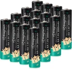 Enegitech Aa Lithium Batteries, 3000MAH 1.5V Double Battery 10 Year Shelf Life. Fixed Price $37.57.