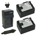 Wasabi Power Battery (2-PACK) And Charger For Canon BP-807, BP-808, BP-809. Fixed Price $28.99.