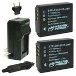 Wasabi Power Battery (2-PACK) And Charger For Panasonic CGA-S007, DMW-BCD10. Fixed Price $21.99.