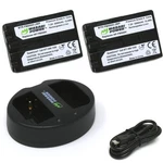 Wasabi Power Battery (2-PACK) And Dual Charger For Sony NP-FM500H. Fixed Price $24.99.