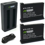 Wasabi Power Battery (2-PACK) And Dual Charger For INSTA360 One X2 (not. Fixed Price $30.99.