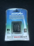 Digipower (BPNKL19) Rechargeable Camera Battery Nikon EN-EL19. Fixed Price $9.99.