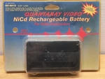 Quantaray Video Nos Nicd Rechargeable Battery Model QC-9610 9.6V 1.2AH Sealed. Fixed Price $45.00.