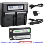 Kastar Battery Dual Lcd Charger For EI-D-LI1 Trimble R8 Gps MT1000. Fixed Price $38.99.