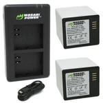 Wasabi Power Battery (2-PACK) And Dual Charger For Arlo Go (VMA4410 & VMA4400C). Fixed Price $59.99.