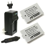 Wasabi Power Battery (2-PACK) And Charger For Canon BP-110 (fully Decoded). Fixed Price $38.99.