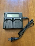 Dste Dual Quick Lcd Camera Battery Charger. Fixed Price $9.95.