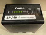 Used Original Canon BP-A60 Oem Battery Packs For C200 C300 C500 C70 And More. Fixed Price $125.00.