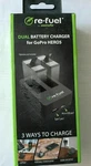 Digipower Re-fuel RF-TC-100GP5 Dual Battery 3-WAY Charger For Gopro HERO5 New. Fixed Price $12.99.