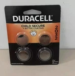 Duracell Batteries CR2032 3V 4 Pack DL2032 Lithium Coin Battery Exp 2033. Fixed Price $5.78.