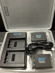 Beston Battery 2-PACK LP-E17 And Usb Fast Charger 7.4 V. Fixed Price $7.95.