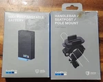 Gopro ACBAT-001 1600MAH Li-ion Rechargeable Battery & Handlebar Seatpost Black. Fixed Price $49.99.