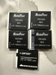 Maximal NB-6L NB6LH Battery For Canon Powershot Lot Of 5. Fixed Price $24.60.