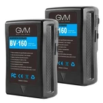 Gvm BV-160 160WH 14.8V 10400MAH Lithium-ion V-mount Battery W/d-tap Dc Outputs. Fixed Price $254.02.