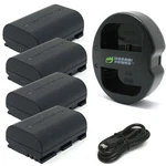 Wasabi Power Battery (4-PACK) & Dual Charger For Canon LP-E6N (2600 Mah, 7.2V). Fixed Price $48.99.