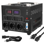 Vevor Transformer Step Up/down 220V-110V /110V-220V Fcc&etl Certificated 3000W. Fixed Price $85.00.