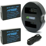 Wasabi Power Battery (2-PACK) And Dual Charger For Canon LP-E17. Fixed Price $27.99.