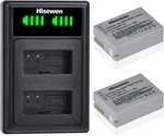 NB-10L Battery 2 Pack And Dual Charger For Canon Powershot G1 X, G3. Fixed Price $37.65.