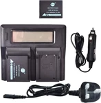 Dste Battery 2-PACK Rapid Lcd Dual Charger Compatible For Fujifilm Finepix. Fixed Price $24.18.