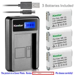 Kastar Battery Lcd Usb Charger For Canon NB-12L CB-2LG & Powershot N100. Fixed Price $64.99.