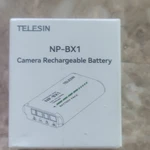 Telesin NP-BX1 Rechargeable Li-ion Battery 1000MAH For Sony Cyber-shot. Fixed Price $9.99.
