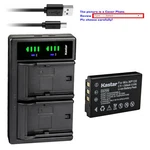 Kastar Battery LTD2 Usb Charger For Zoom BT-03B & Q8 Recorder Camera. Fixed Price $29.99.