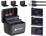 Anegine Insta 360 X4 Replacement Battery 2500MAH And Fast 3-CHANNEL Usb.... Fixed Price $53.39.