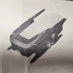 Dji Mavic Air Fly More Combo Drone With Remote, Batteries, Charger, Bag. Fixed Price $345.00.