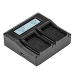 Green Extreme Dual Smart Charger With Lcd Screen For Panasonic VW-VBG6. Fixed Price $49.94.