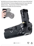 Shape Battery Grip For Canon Eos R5 Mark / R6 Iii LP-E6NH As BG-R20. Fixed Price $65.00.