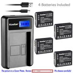 Kastar Battery Lcd Usb Charger For Panasonic CGA-S007 & Lumix DMC-TZ4K. Fixed Price $15.99.