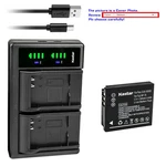 Kastar Battery LTD2 Charger For Leica BP-DC4 & C-LUX1 D-LUX2 D-LUX3 D-LUX4. Fixed Price $9.99.