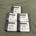 Lot Of 5! Gopro Rechargeable Lithium-ion Battery 3.7V 1100MAH Hero 2. Fixed Price $59.99.