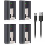 Pack Rechargeable Lithium-ion V4 Batteries Fit For Ring-doorbell-camera 2/3.... Fixed Price $51.67.