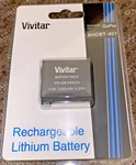 New Vivitar AHDBT-401 Rechargeable Lithium Battery For Gopro Hero. Fixed Price $18.85.