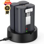Etrhtec 2-PACK 6040MAH Replacement Battery With Charger Station For.... Fixed Price $50.98.